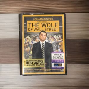 The Wolf of Wall Street DVD 2014 Leonardo DiCaprio Paramount Brand New Sealed